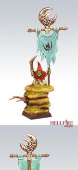 Goblin Standard Bearer by hellfire studio