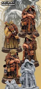 Scibor Monstrous Miniatures - Barburkir von Kiloff 54mm Dwarf by Scibor