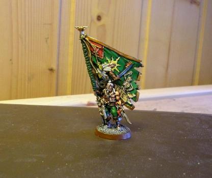 Vostroyan standard bearer by Blood Fists