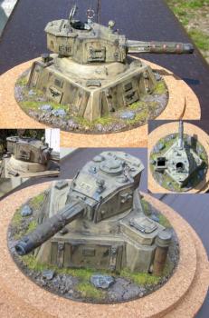 Leman Russ Turret Enplacement (Finished) by Macal