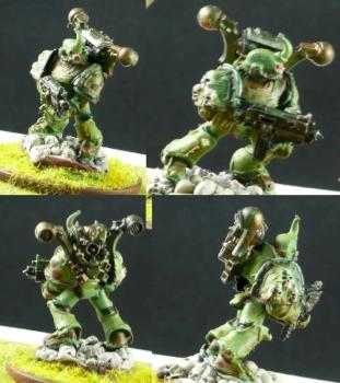 Nurgle Plague marine by Murakumo