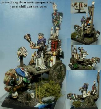 Grail Reliquary Cart by justin hill