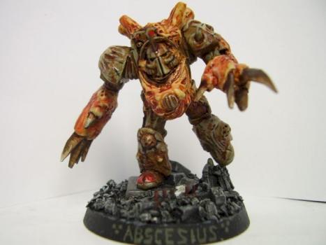 Nurgle lord with lighting claw by Ragnar of Krieg