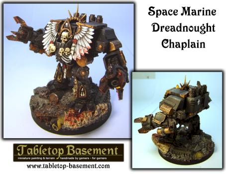 Space Marine Dreadnought Chaplain by Burns