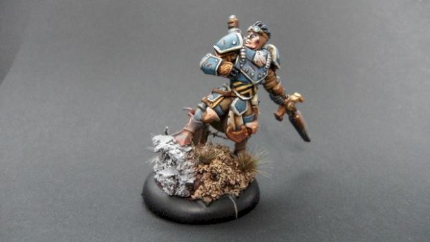 Cygnar Journeyman Warcaster by PeanutButterConspiracy