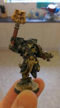 Crimson fist chaplain by shalashaska68