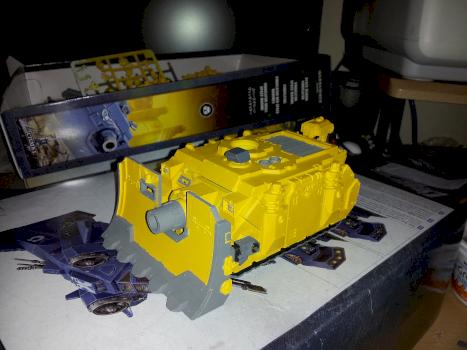 Imperial Fists Vindicator (#1) by PaganLinuxGeek