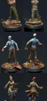 ZOMBICIDE - 3 gaming figures by jarhead