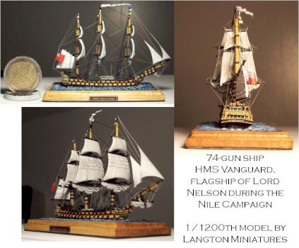 1/1200th HMS Vanguard by Comte de Foix