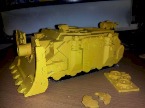 Imperial Fists Vindicator (#2) by PaganLinuxGeek