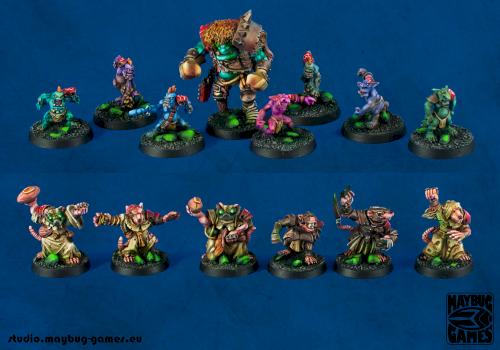Blood Bowl Underworld Team by MaybugM