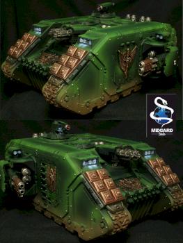 Land Raider Dark Angels by Midgard studio