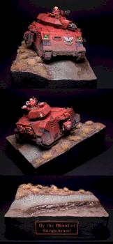 By the Blood of Sanguinius! - Blood Angel's Baal Predator by Zgryd