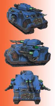 Alpha Legion Predator tank MkIVc by Eland