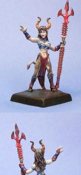 Sinessa, Hellborn Sorceress by Minicreatures