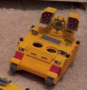 Imperial Fists Whirlwind by PaganLinuxGeek