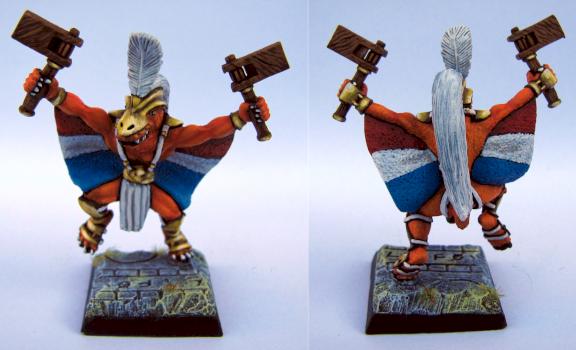 Blood Bowl Lizzy Cheerleader by Burgemeester
