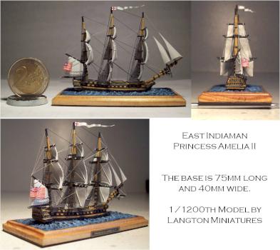 1/1200th Princess Amelia II by Comte de Foix