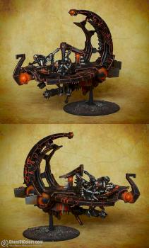 Necron Command Barge by ACME-Studio