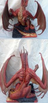 Colossal Red Dragon by Minileed