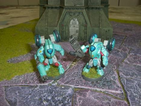 Tau 'Cyclone' Stealth Suits [Mospeada] by 7yler