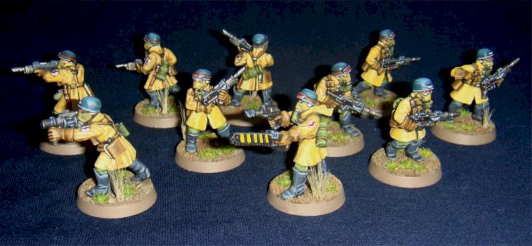 Imperial Guard Steel Legion by walles