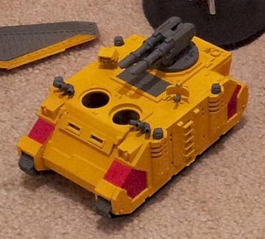 Imperial Fists Razorback (1) by PaganLinuxGeek
