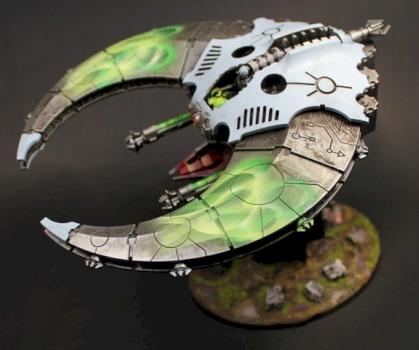 Necron Flyer by silverear