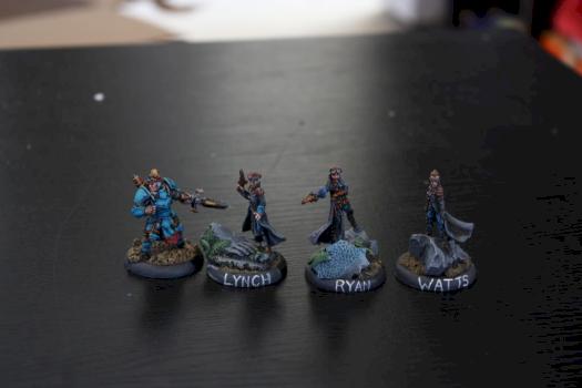 cygnar Journeymen warcaster and the black 13th by gigantorjosh