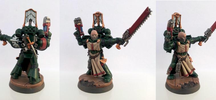 Dark Angels Veteran Sergeant by pig of sparta