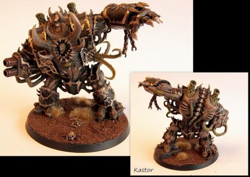 Chaos Space Marines Hellbrute by Kastor Krieg