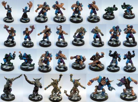 Blood Bowl Chaos Pact Team by Burgemeester