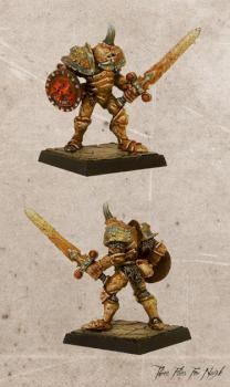 CHAMPION OF NURGLE WITH SWORD by loris