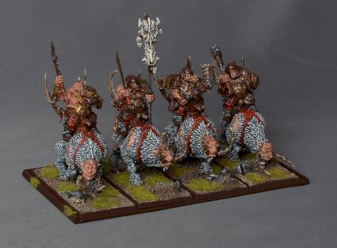 Mournfang cavalry by trollslayer