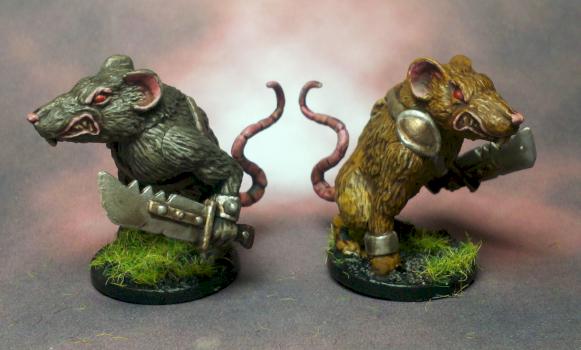 Elite and Regular Rat Warriors by jormi_boced