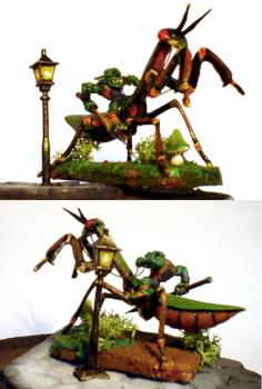 goblin on mantis by sheep