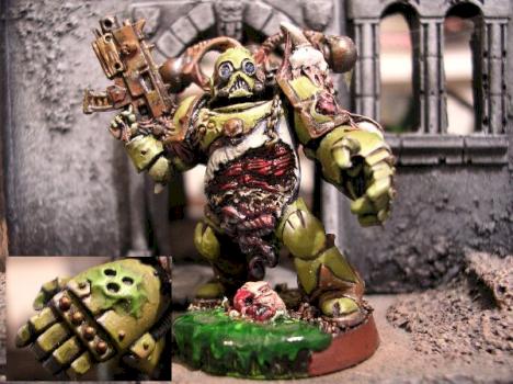 Nurgle champion by MaxeysPad