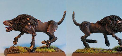 Undead Dire Wolf by Mentor