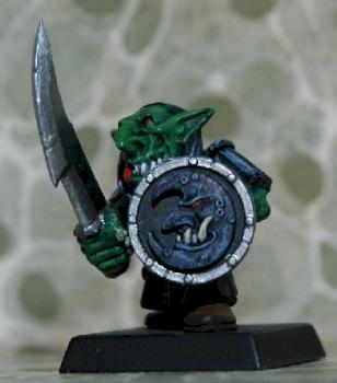 WHFB Nachtgoblin-Regimentsboss by anguiz