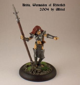 Britta, Warmaiden of Ritterlich by Artemis246