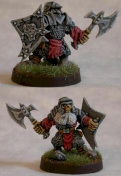 Skeletal Dwarf Soldier by AGProductions