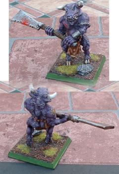 Minotaure de Slaanesh by OstHamp