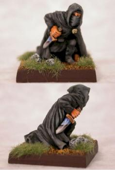 Kneeling Assassin by AGProductions