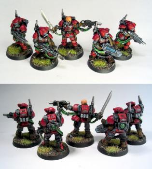 Kasrkin squad by Weekender