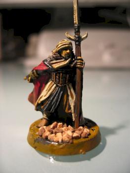 Haradrim Warrior with Spear by Angahision