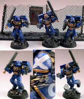 2nd company Ultramarine Assault Squad by slorak