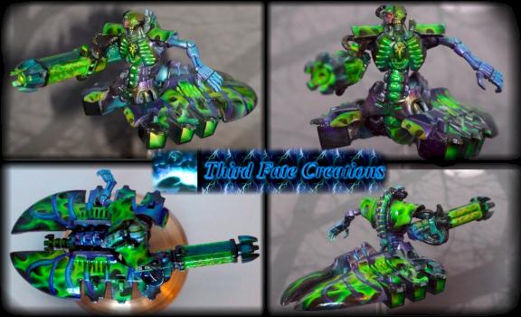 Necron Destroyer by RevenantDrag00n