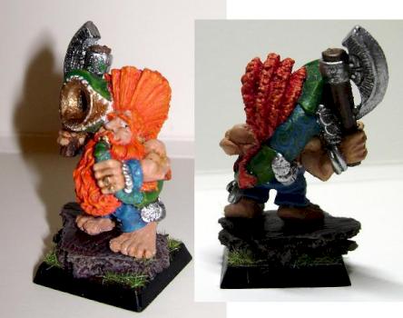 Dwarf Musician by BlerYon