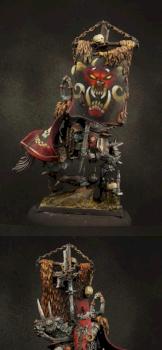 WARHAMMER Lord of Chaos with Standard by rene
