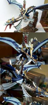 hight elf dragon mage by charliess